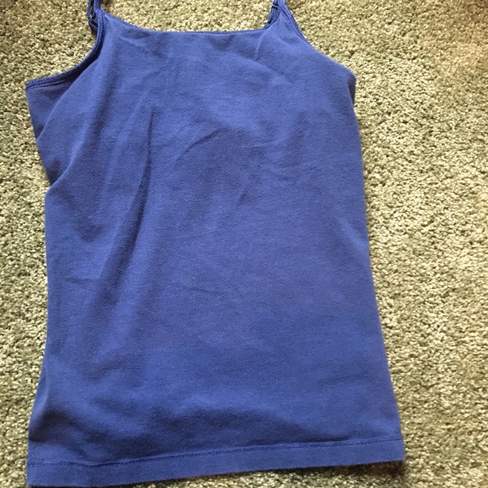 Blue tank top